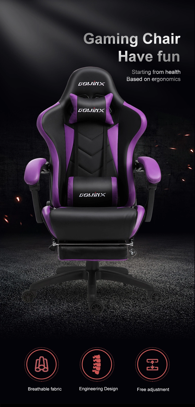 Best Price Gaming Ergonomic High Back Gaming Chair Wholesale Chair Manufacturers