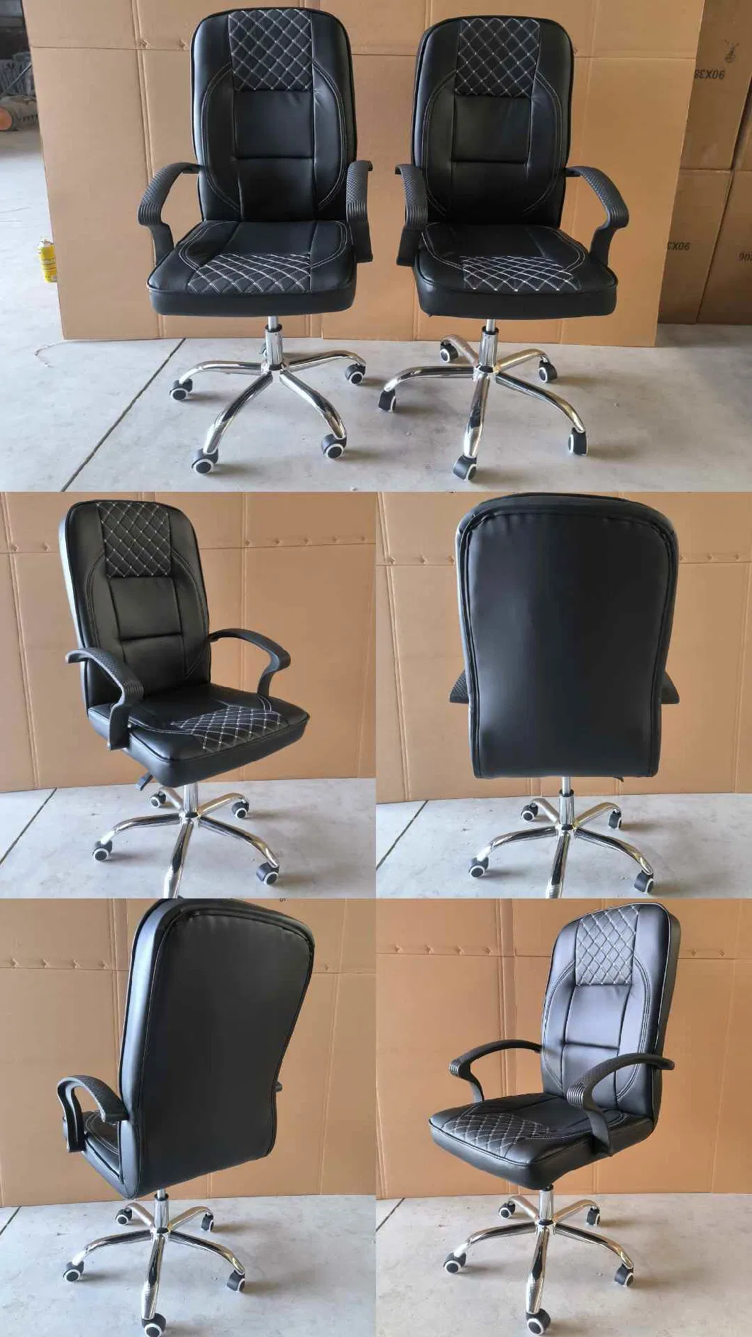 High Quality Specification Metal Leg Swivel Meeting Heavy-Duty New Office Chair