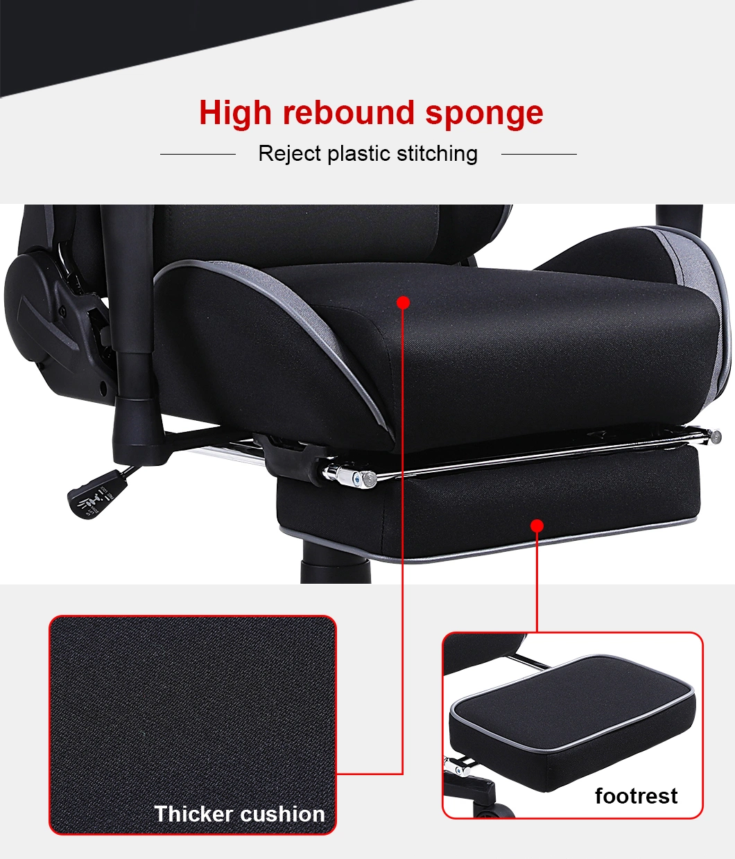 Top Sale Guaranteed Quality Game Computer Gaming Chair Office