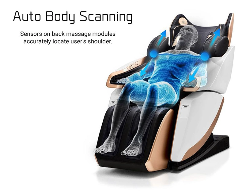 Hot Selling Sillon Masajeador 4D Automatic 2022 massage Gaming Chair Leg Adjustable Massager Full Body Massage Chair Zero Gravity