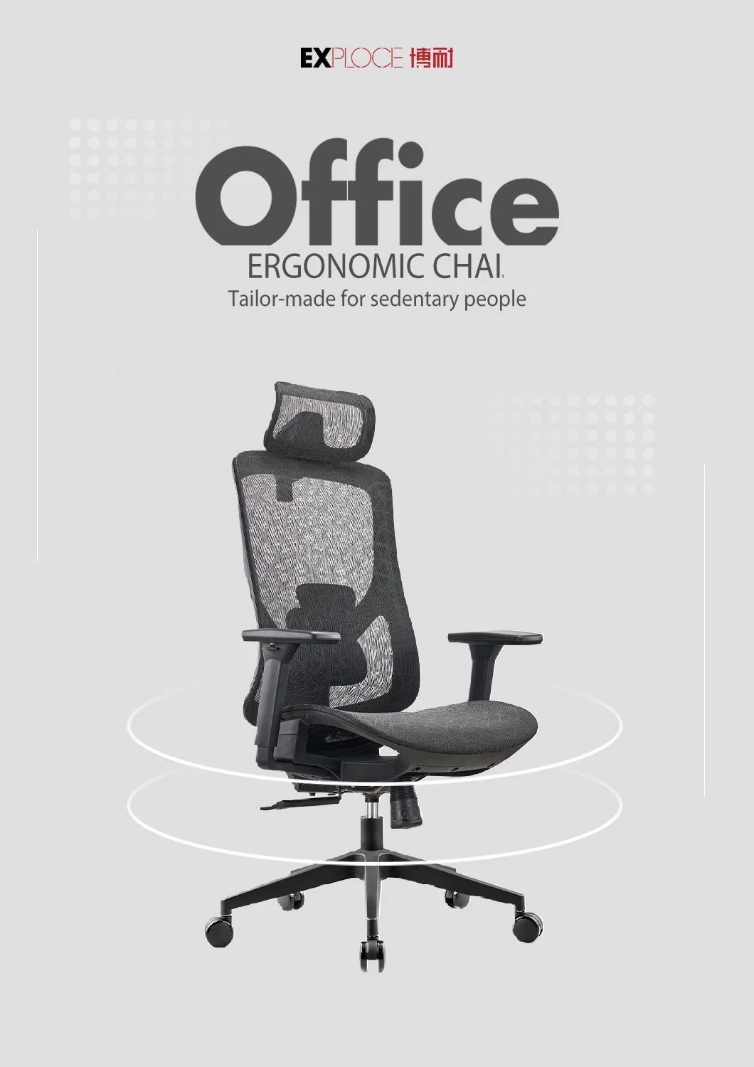 Best Price Computer Gaming Ergonomic High Back Executive Swivel Mesh Office Chair