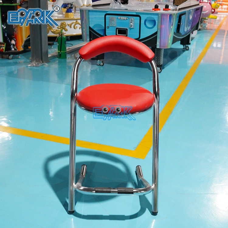 Vintage Stainless Arcade Game Machine Table Chairs