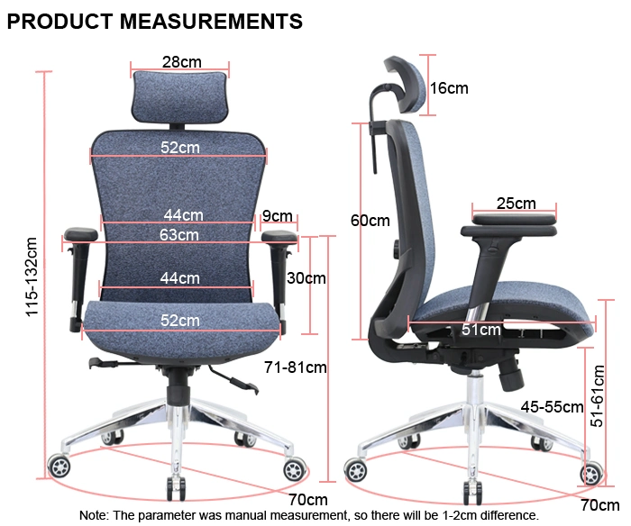 Online Hot Selling New Design Mesh Back and Seat Compact Office Support Back Chair