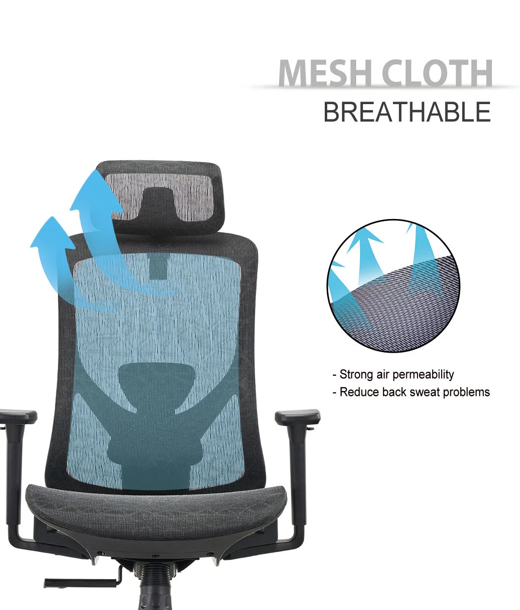 Best Price Computer Gaming Ergonomic High Back Executive Swivel Mesh Office Chair