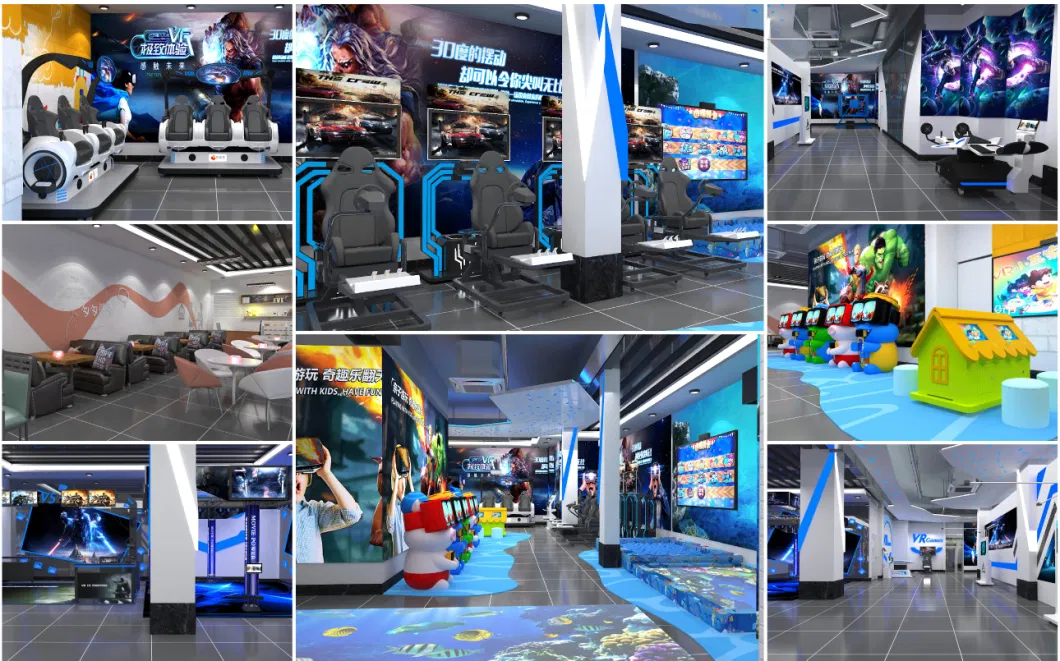 Virtual Reality Theme Park Game Center Vr Game Simulator Cinema 9d