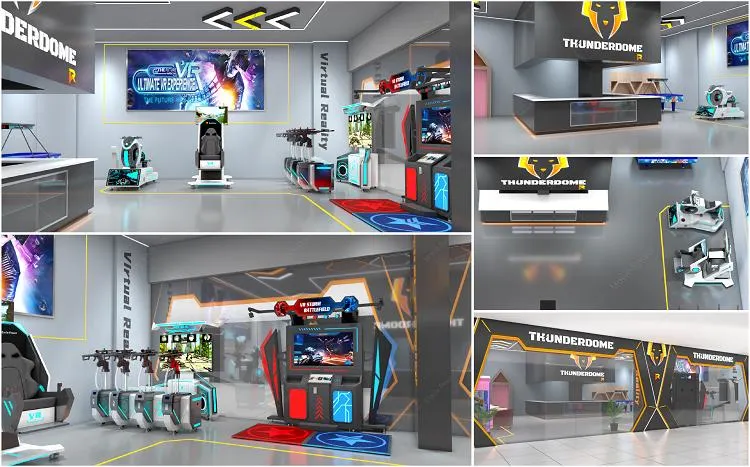 Virtual Reality Theme Park Game Center Vr Game Simulator Cinema 9d