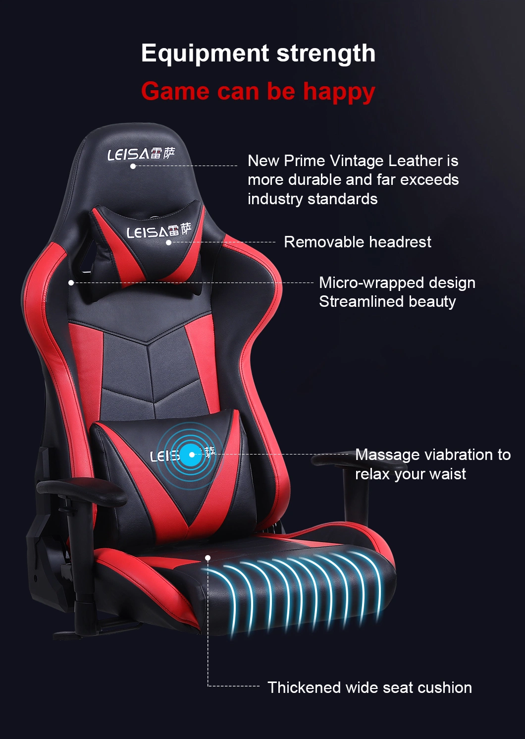 OEM ODM Ergonomic Custom Logo Gaming PC Gamer Swivel Racing Game Chair Grey Hot Sale Black White Green Red Office Furniture