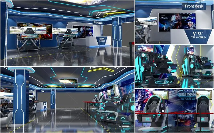 9d Vr Gaming Chair Servo Motor System Platform Egg Vr Cinema Sets Interaction Vr