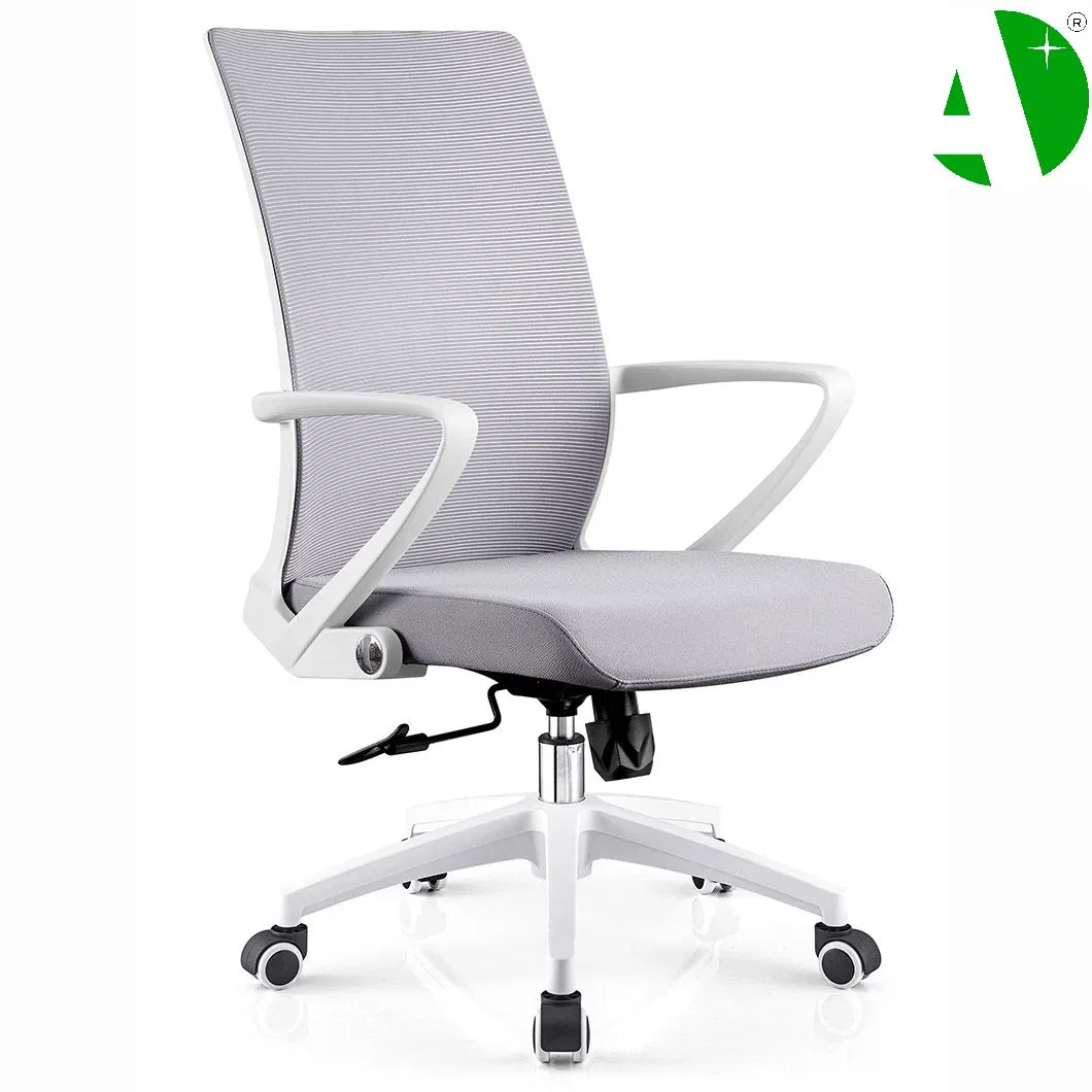 Gaming Conference Computer Mesh White Plastic Massage Home Office Chair