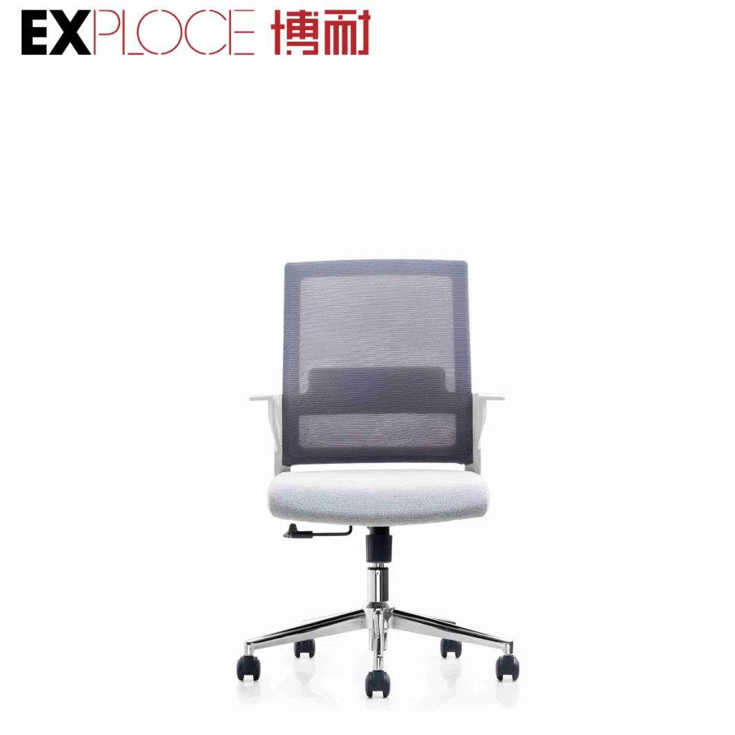 Cheap MID Back Ergonomic Task Visitor Desk Staff Conference Gaming Swivel Office Mesh Chair Furniture Computer Chair Meeting