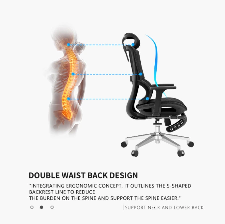 Mesh Ergonomic Computer Swivel Office Chairs Sihoo M18 Gaming Office Chair