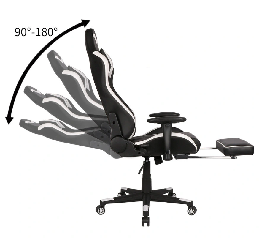Modern Design Durable Metal Base Rocker Adjustable Computer Gaming Chair