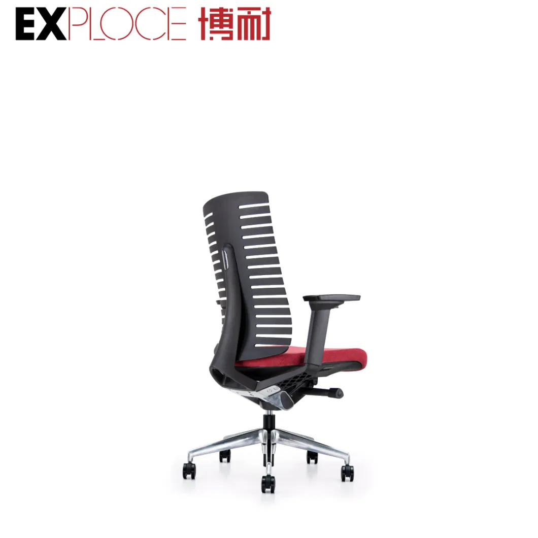 Good Price Rotary Alu Base Executive Office Work Revolving Mesh Ergonomic Chair