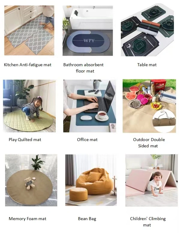 Customizable Color Size and Printing Dual Side Waterproof PU Leather Desk Mat for Office and Home