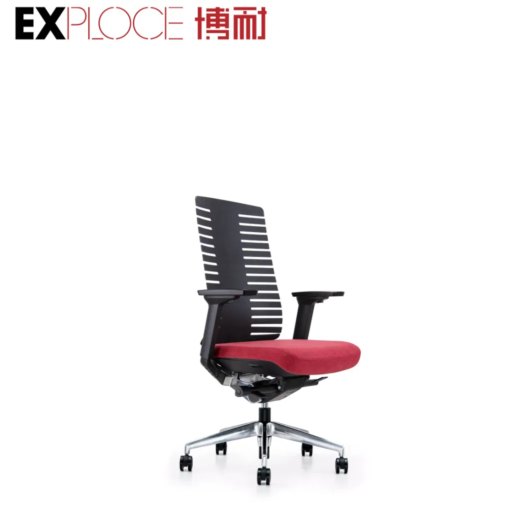 Good Price Rotary Alu Base Executive Office Work Revolving Mesh Ergonomic Chair