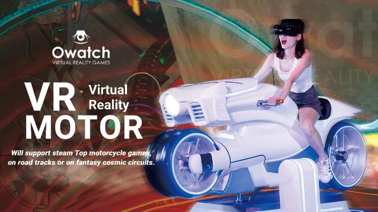 Real Experience Vr Motorcycle Virtual Reality Simulator Machine with High Resolution