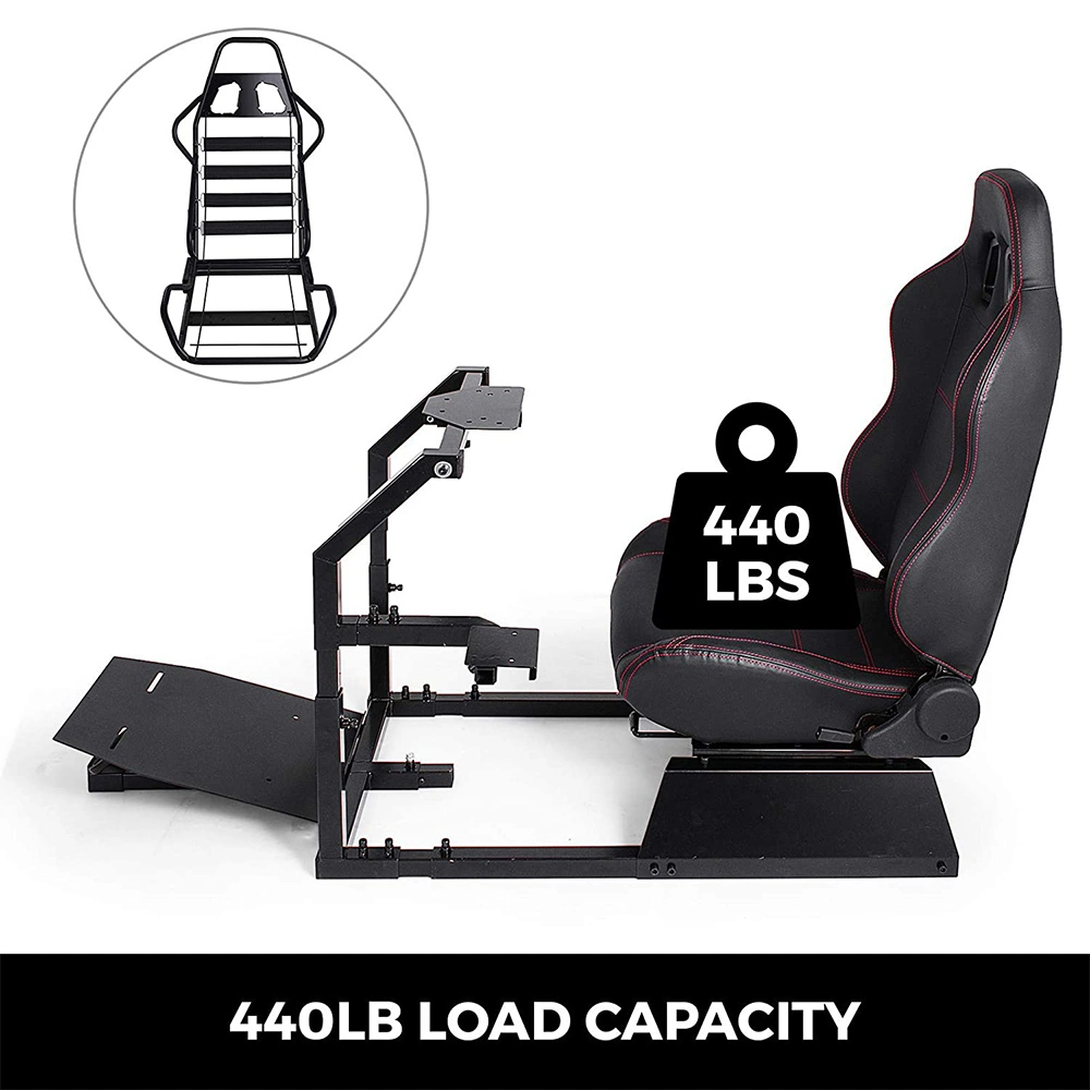 Manufacture OEM ODM Racing Simulator Cockpit Seat Gaming Chair Racing Game Car Cockpit