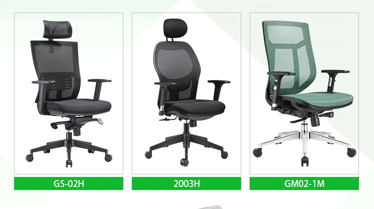 China Factury Design Ergonomic Adjustable Medium Mesh Back Office Chair