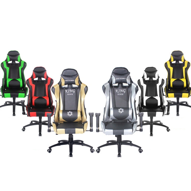 Wheel Computer Seat Office Gamer Rocker Racing Swivel Gaming Chair