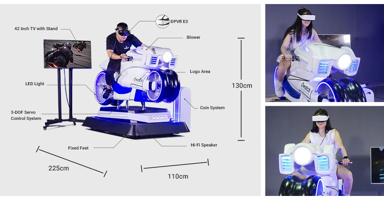 Virtual Reality Device Vr Experience Hall Vr High-End Competitive Motorcycle