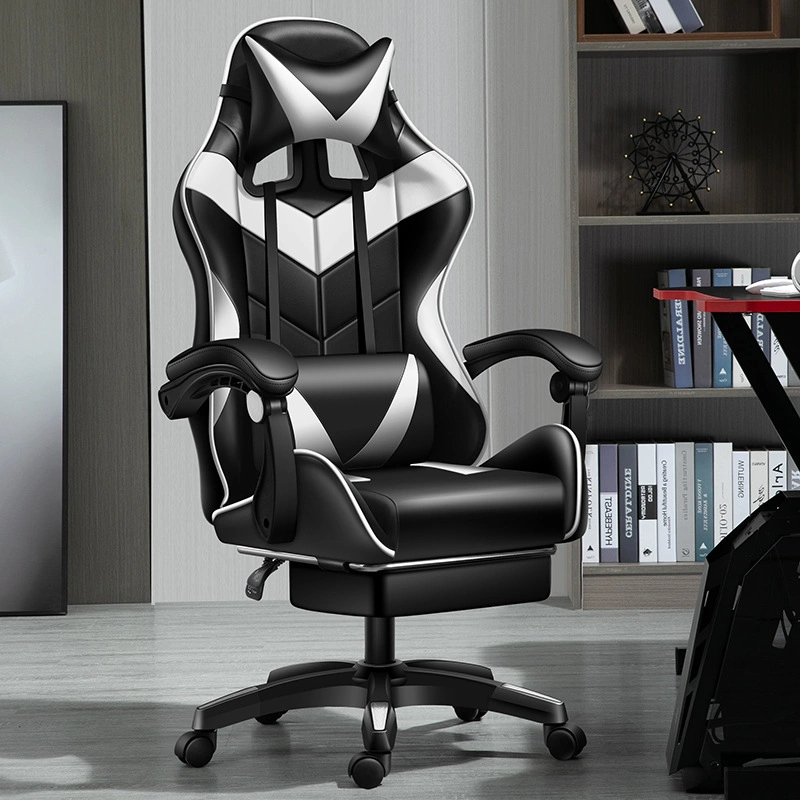 Reclining Modern Ergonomic Lift Armrest Leather Computer Racer Gaming Chair