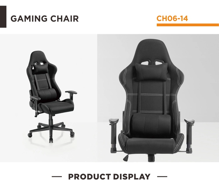 Office Swivel Computer Gaming Chair with Headrest and Lumbar Support