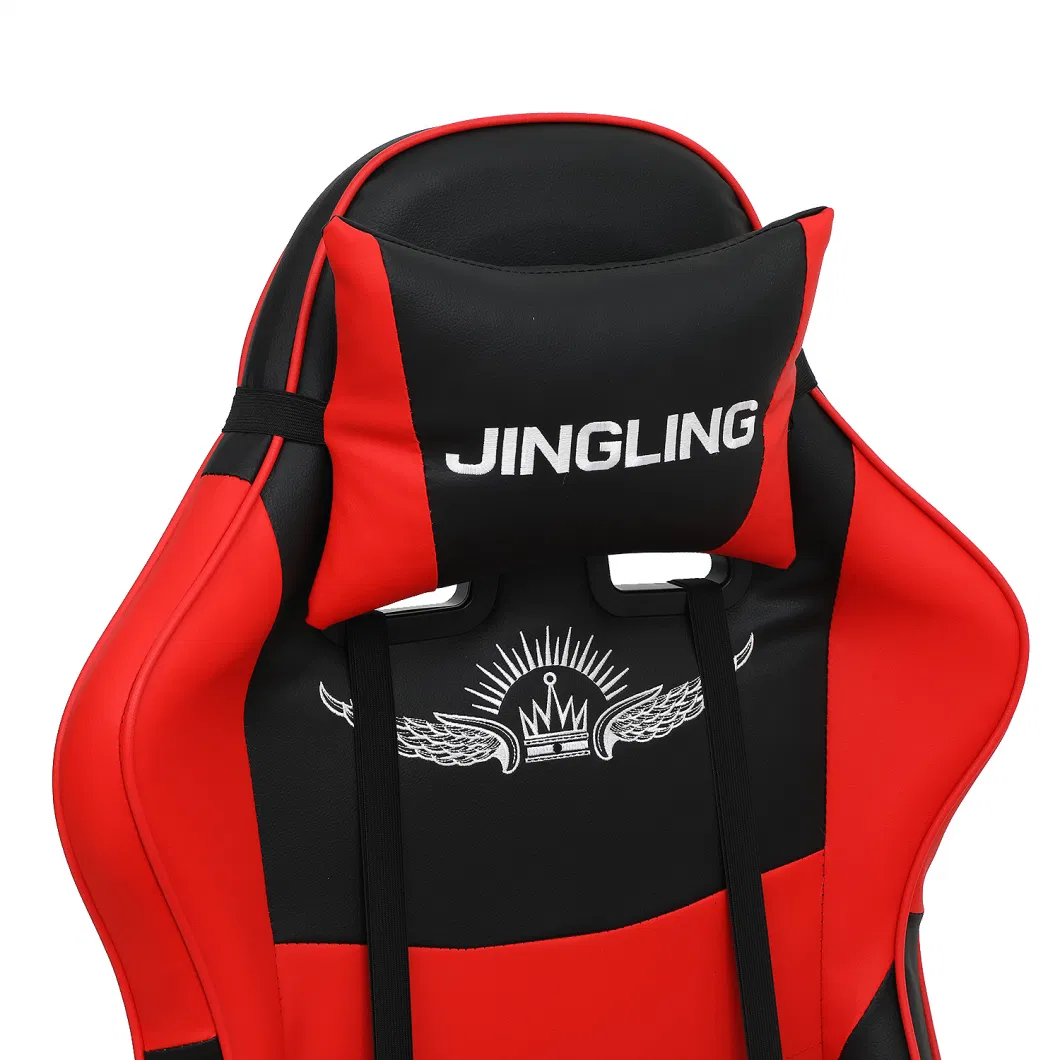 Gaming Chair in PU Leather Red