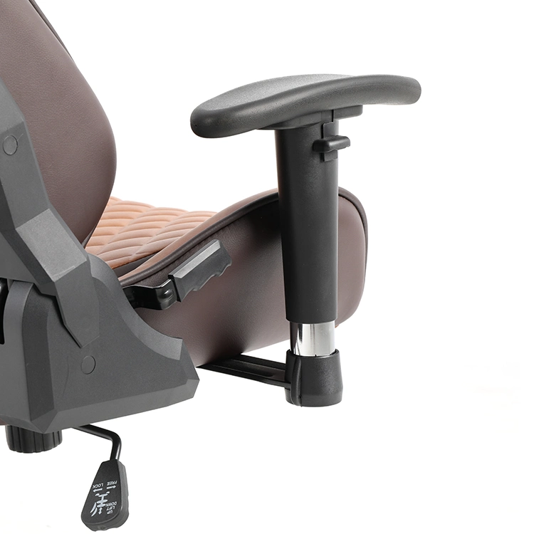 Massage Gaming Chair Adjustable Massage Lumbar Cushion High Back Ergonomic Leather Computer Desk Chair