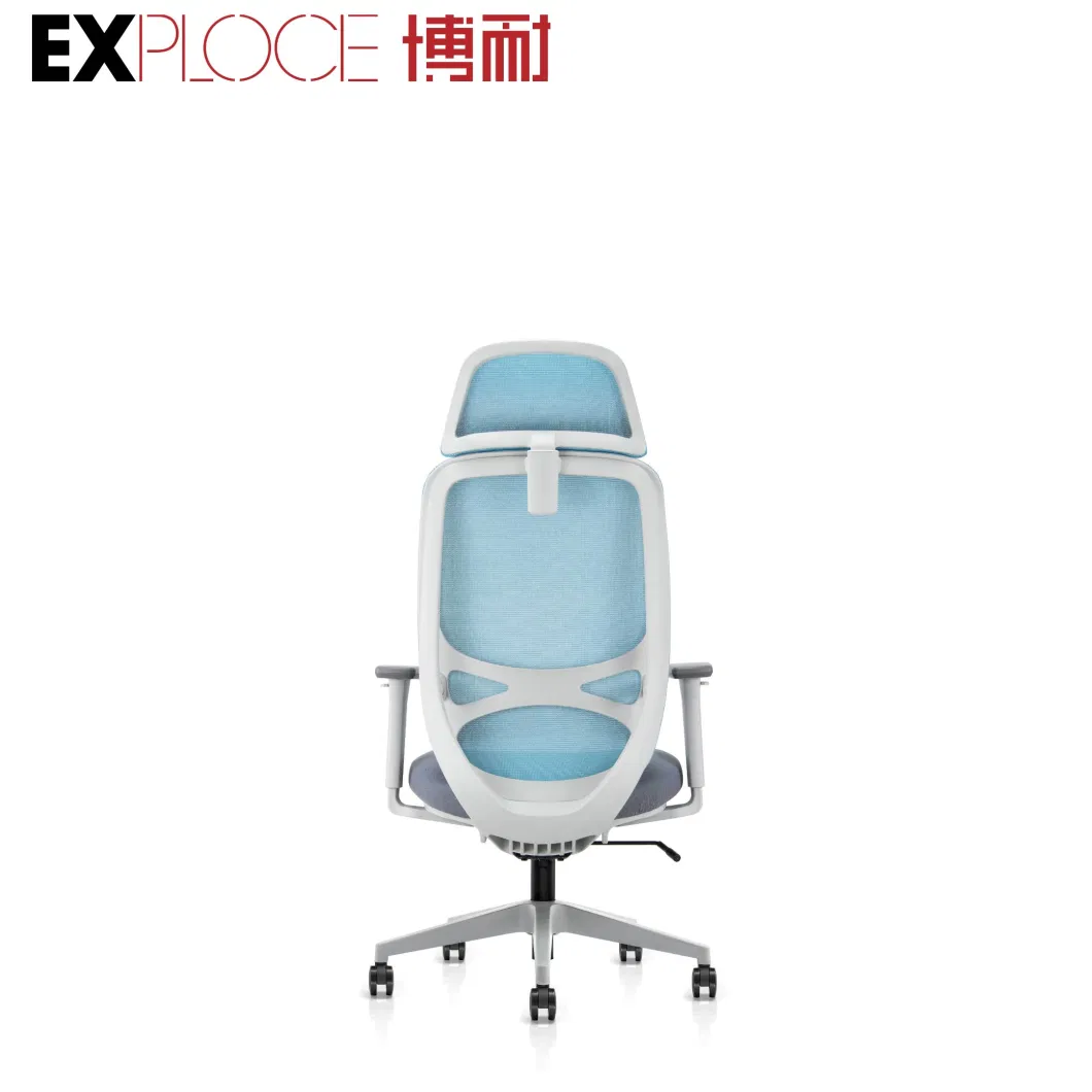 Lumbar Support Meeting Desk Comfortable Adjustable Gaming Home Seating Office Chair 3D