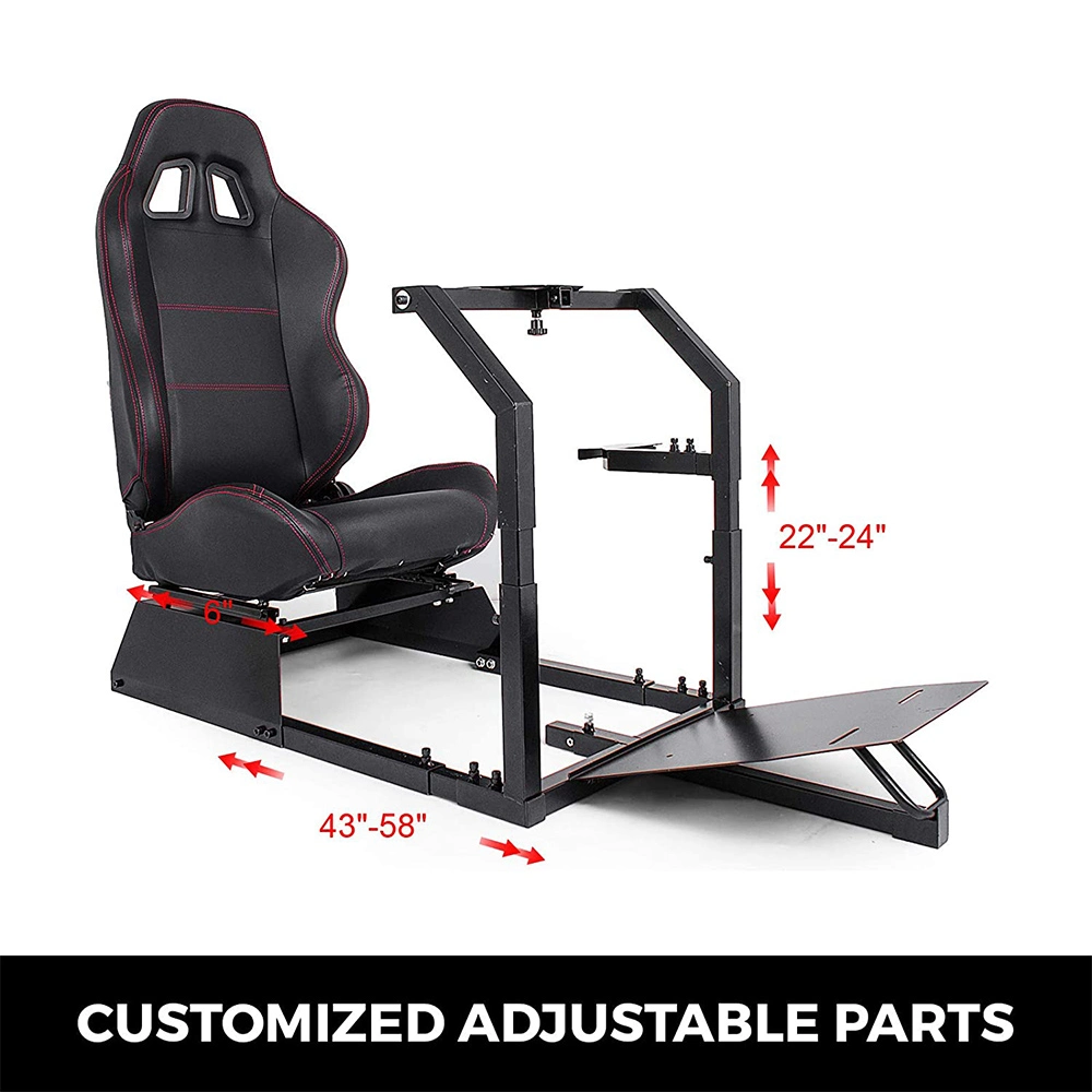 Manufacture OEM ODM Racing Simulator Cockpit Seat Gaming Chair Racing Game Car Cockpit