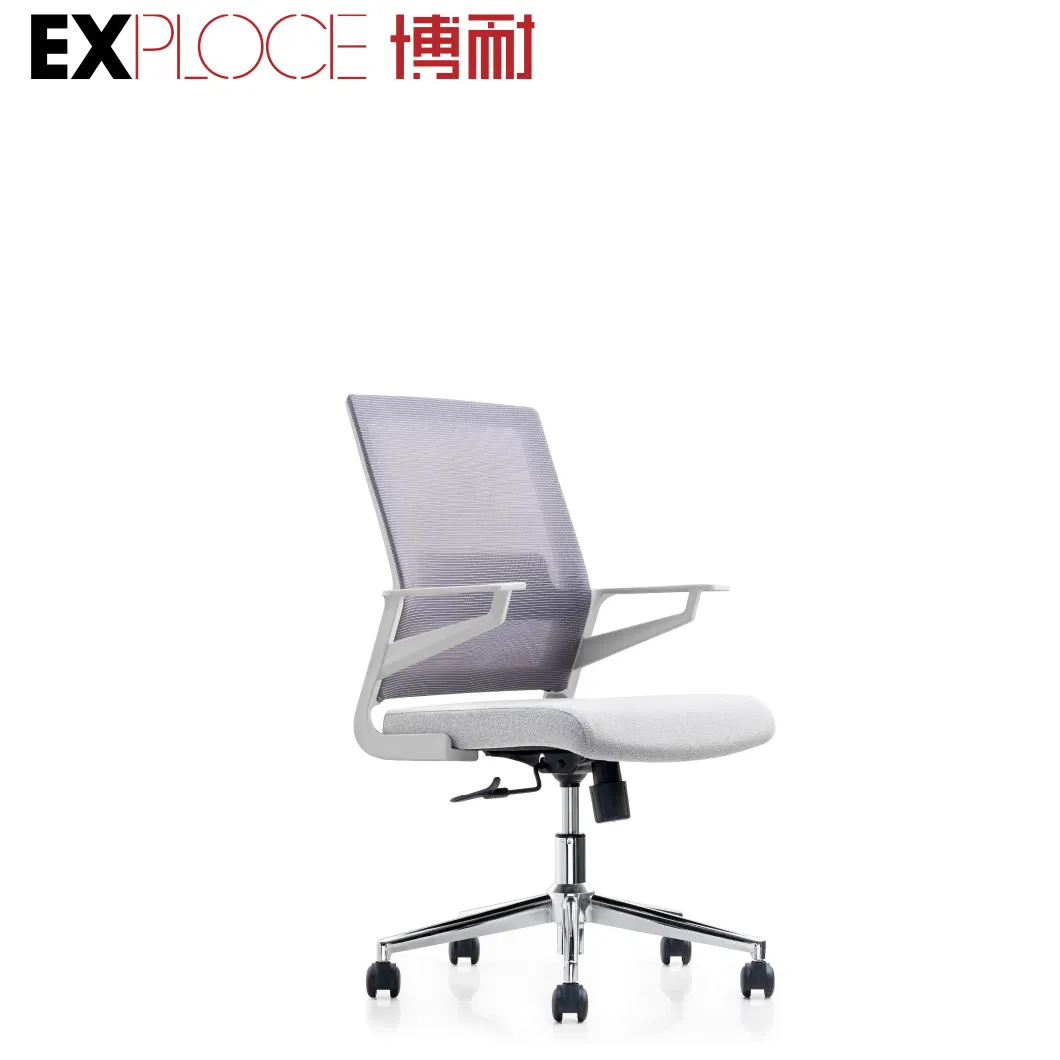 Cheap MID Back Ergonomic Task Visitor Desk Staff Conference Gaming Swivel Office Mesh Chair Furniture Computer Chair Meeting