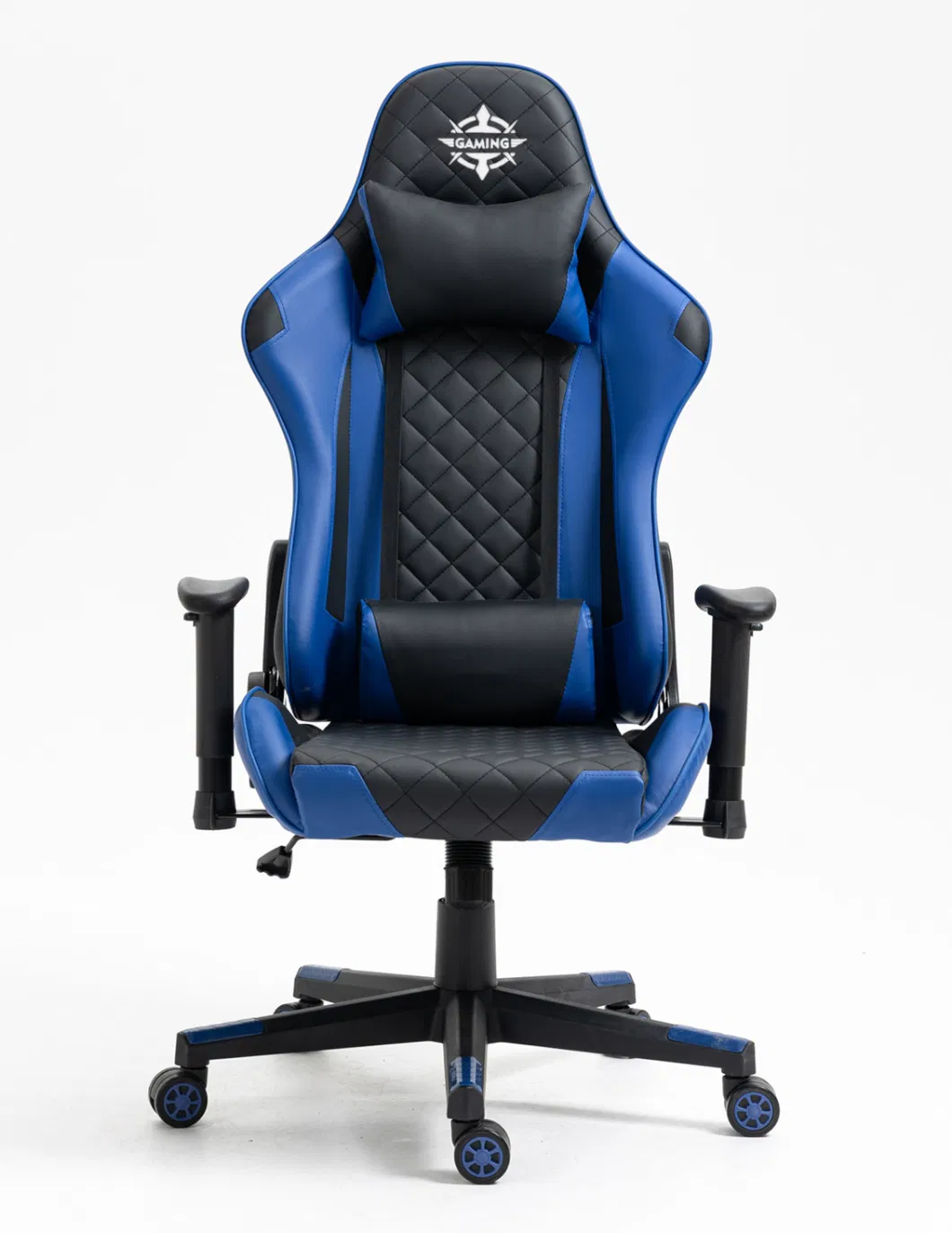 Best Seller Gaming Chair Blue Diamond Quilting Silla Gamer Home Furniture