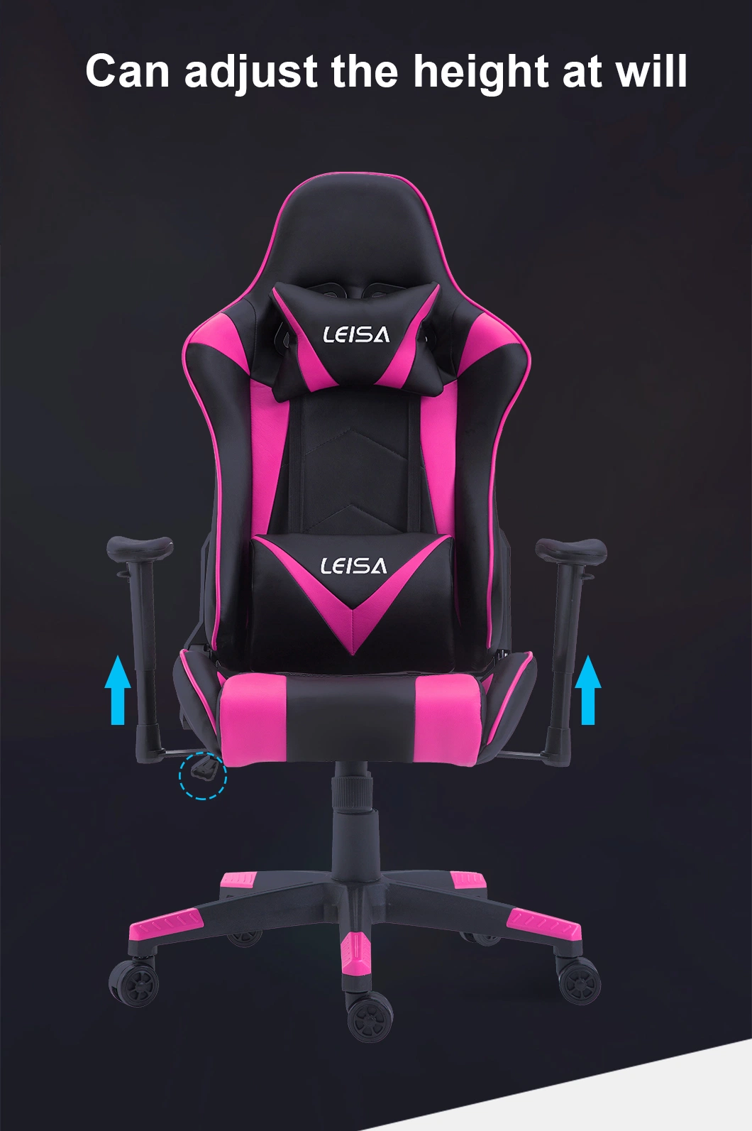 Wholesale Computer Silla Gamer Office Chair PC Gamer Racing Style Ergonomic Comfortable Leather Racing Gaming Chair