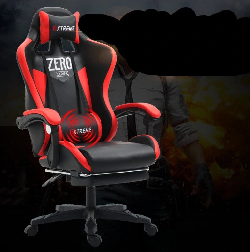 Computer Rocker Leisure Adjustable Ergonomic PU Leather Racing Gaming Chair