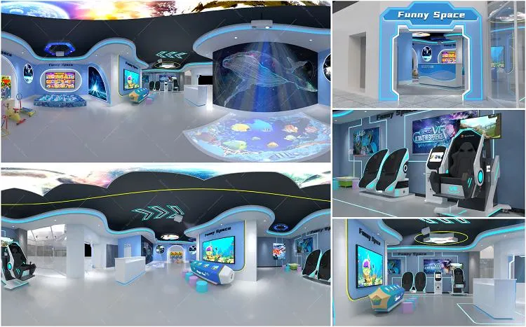 Virtual Reality Theme Park Game Center Vr Game Simulator Cinema 9d