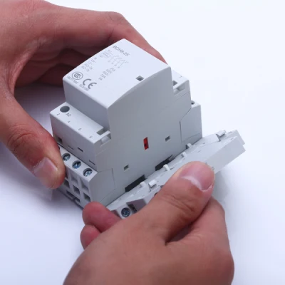 Bch8-25 2p Electric Household AC Contactor DIN Rail Mini Modular Contactor