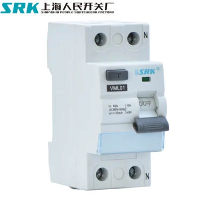  Factory Supply 5 Year Guanrantee 2 Pole 4pole Type a Type AC 16A 30mA RCCB Price 16 AMP
