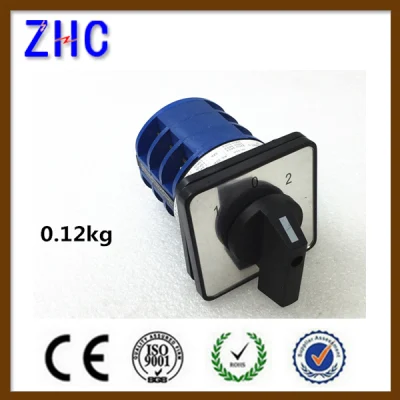  32A 1-0-2 3p China Manufacture Professional 3 Position Rotary Switch Changeover Switch