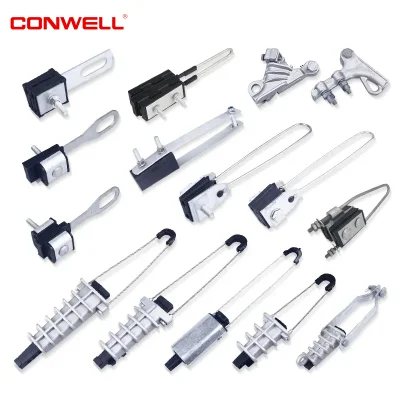  High Strength Cable Anchor Dead End Anchoring Wedge Clamp
