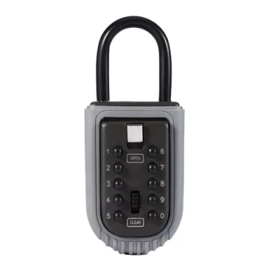  Outdoor Rustproof Portable Key Safe Box Push Button Key Holder Storage Lock Box Organizer Case