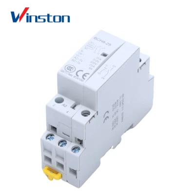Bch8-25 2p Electric Household AC Contactor DIN Rail Mini Modular Contactor