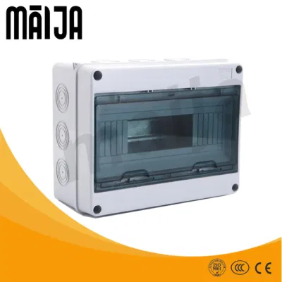 dB Box Electrical Distribution Ht 2way 3way 5way 8way 12ways Plastic Power Distribution Box 3 Phase Waterproof Box for MCB