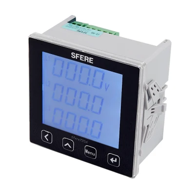  Elecnoca LCD Digital Low Voltage Multi-Function Three Phase Power Meter RS485 Modbus