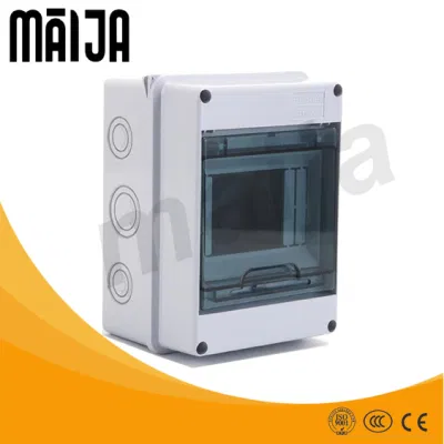 dB Box Electrical Distribution Ht 2way 3way 5way 8way 12ways Plastic Power Distribution Box 3 Phase Waterproof Box for MCB