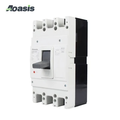  Aoasis Aom-400 1000V AC Moulded Case Circuit Breaker 3p AC MCCB 250A 315A 350A 400A MCCB Breaker