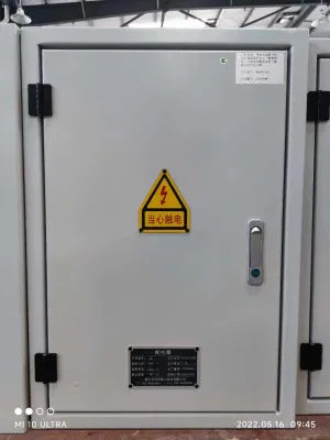 Fully Enclosed Busbar Distribution Box Air Insulated Power Distribution Switchgear Metal Rainproof Power Supply Distribution Cabinet Outside Switchgear Enclosur