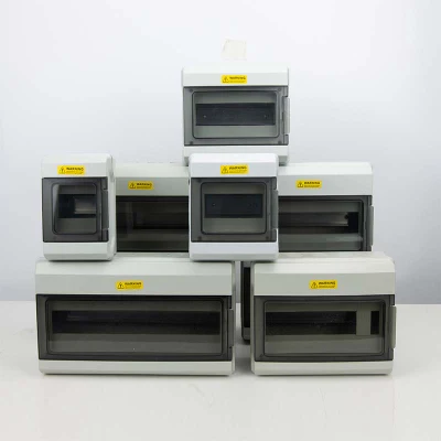  PV Circuit Breaker MCB Box Distribution DC / AC 15 Way Surface Mounted Waterproof dB Box MCB Distribution Board