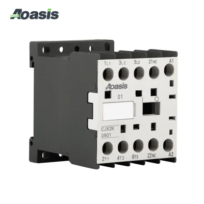 Aoasis Cjx2-K12 Mini AC Contactor LC1K Type Ith 20A 690V Contactor 3p