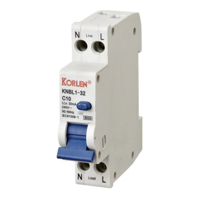 1p+N 30mA Residual Current Device 16A 6ka Dpn