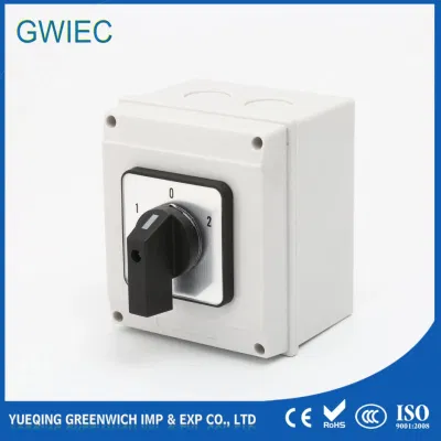 160A 315A Changeover Manual Change Over Rotary Switch Hot Sale